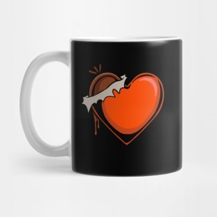 Chocolate Heart Mug